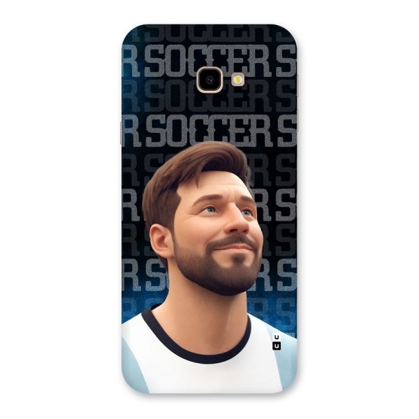 Soccer Star Smiles Back Case for Galaxy J4 Plus