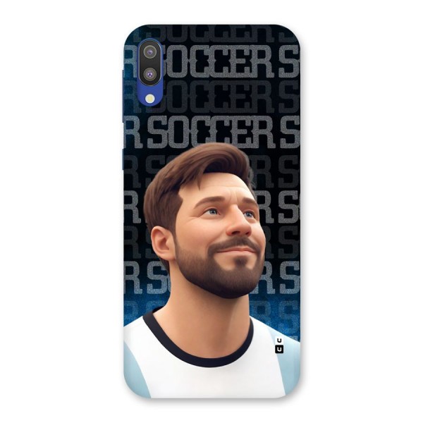 Soccer Star Smiles Back Case for Galaxy M10