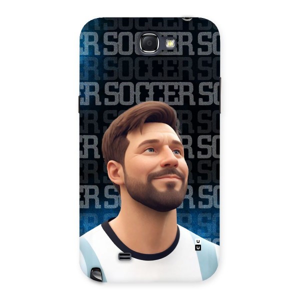 Soccer Star Smiles Back Case for Galaxy Note 2