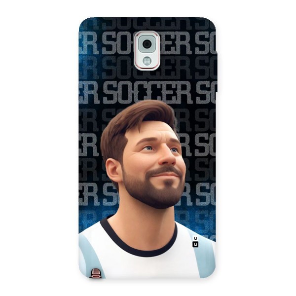Soccer Star Smiles Back Case for Galaxy Note 3