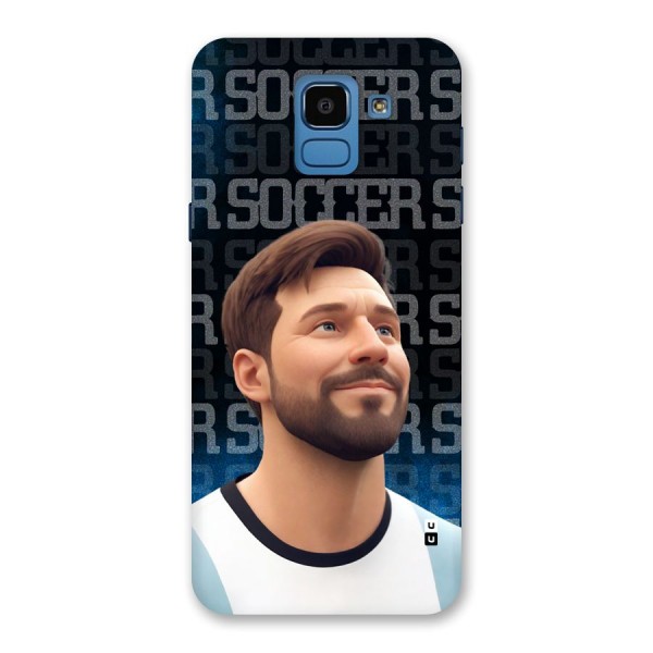 Soccer Star Smiles Back Case for Galaxy On6