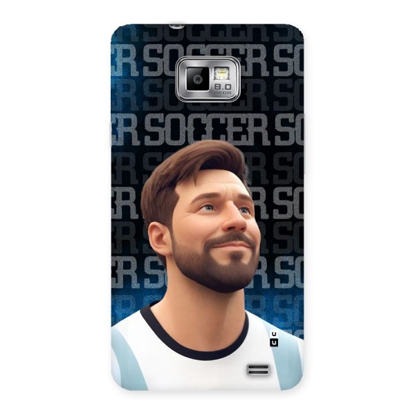 Soccer Star Smiles Back Case for Galaxy S2