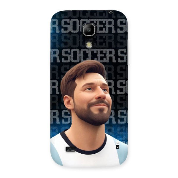 Soccer Star Smiles Back Case for Galaxy S4 Mini