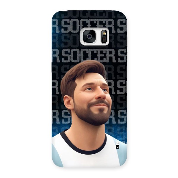 Soccer Star Smiles Back Case for Galaxy S7 Edge