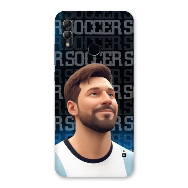 Soccer Star Smiles Back Case for Honor 10 Lite