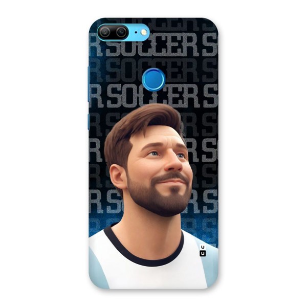 Soccer Star Smiles Back Case for Honor 9 Lite