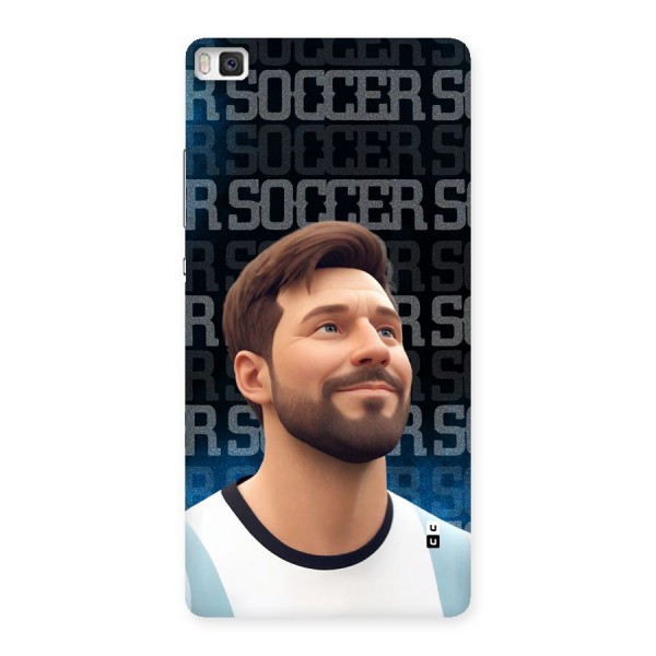 Soccer Star Smiles Back Case for Huawei P8