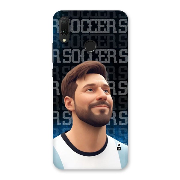 Soccer Star Smiles Back Case for Huawei Y9 (2019)