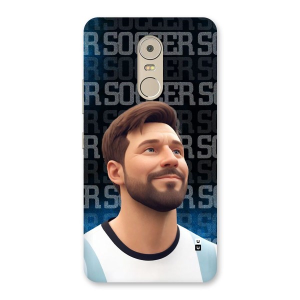 Soccer Star Smiles Back Case for Lenovo K6 Note