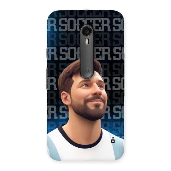 Soccer Star Smiles Back Case for Moto G3