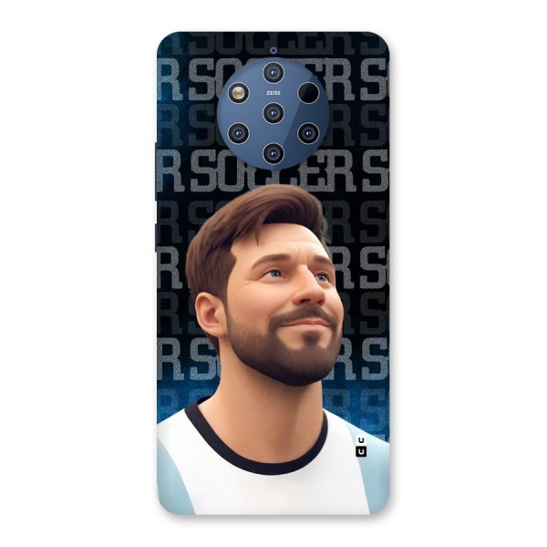 Soccer Star Smiles Back Case for Nokia 9 PureView