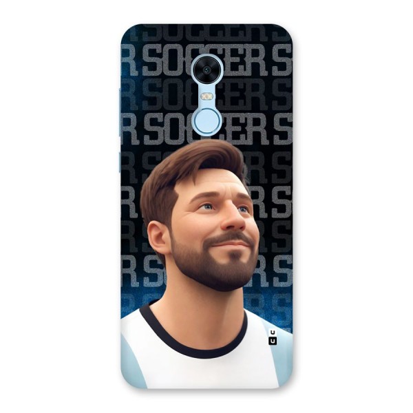 Soccer Star Smiles Back Case for Redmi Note 5
