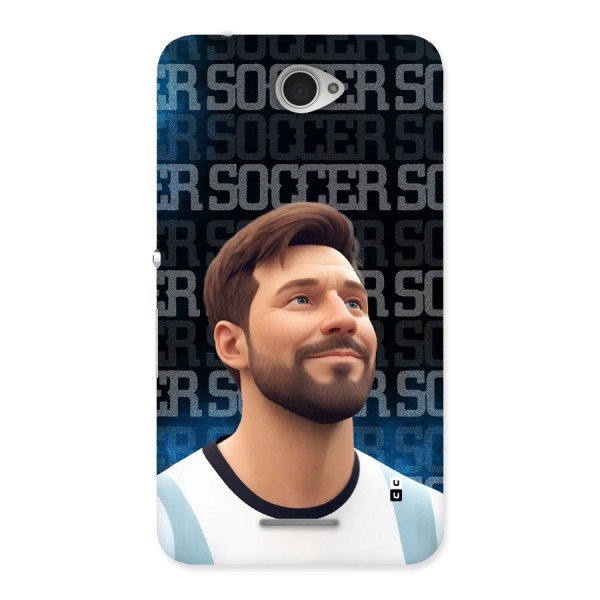 Soccer Star Smiles Back Case for Xperia E4