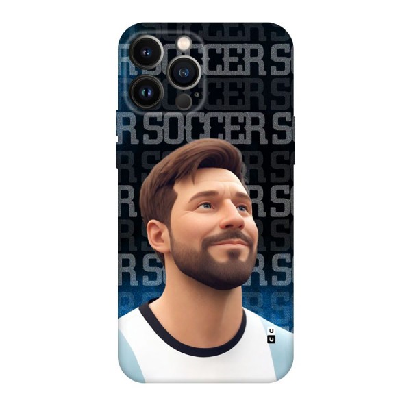 Soccer Star Smiles Back Case for iPhone 13 Pro Max