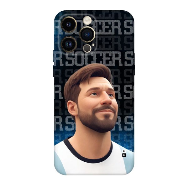 Soccer Star Smiles Back Case for iPhone 14 Pro Max