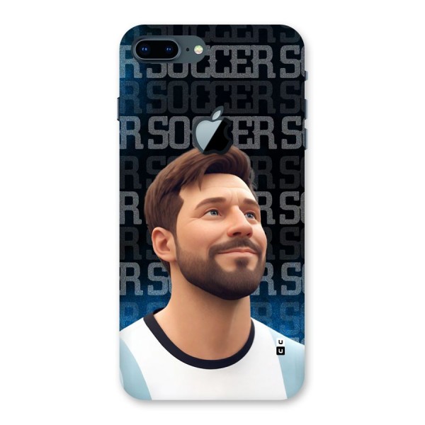 Soccer Star Smiles Back Case for iPhone 7 Plus Apple Cut