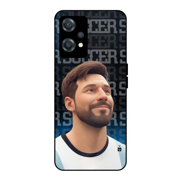 Soccer Star Smiles Metal Back Case for OnePlus Nord CE 2 Lite 5G