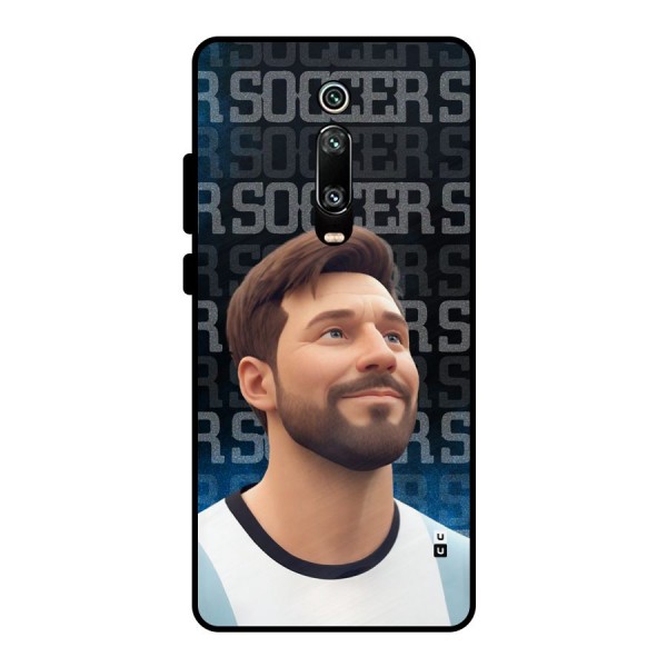 Soccer Star Smiles Metal Back Case for Redmi K20 Pro