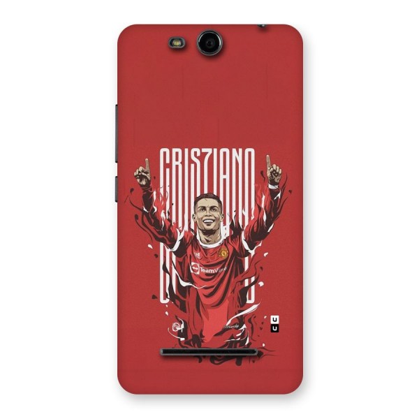 Soccer Star Victory Back Case for Canvas Juice 3 Q392