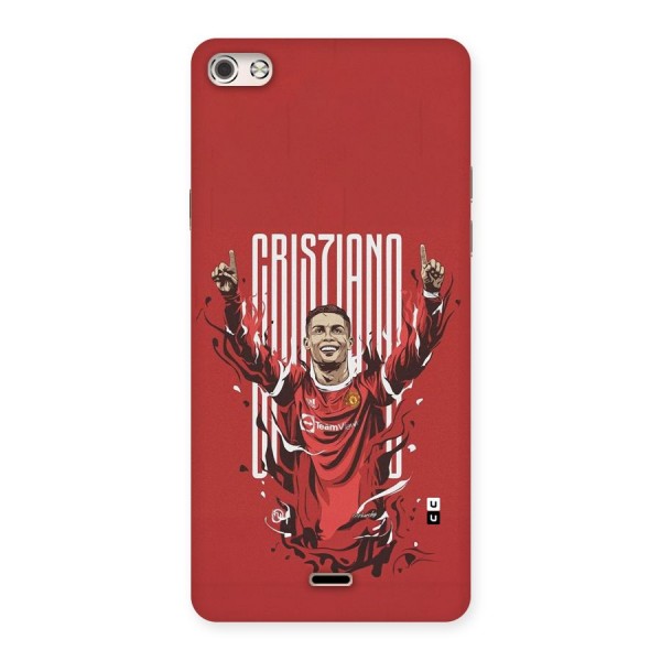 Soccer Star Victory Back Case for Canvas Silver 5