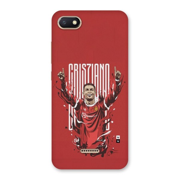 Soccer Star Victory Back Case for Redmi 6A