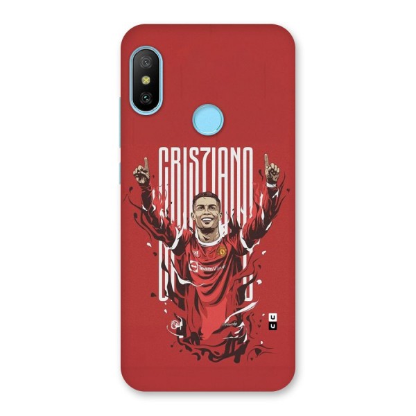 Soccer Star Victory Back Case for Redmi 6 Pro