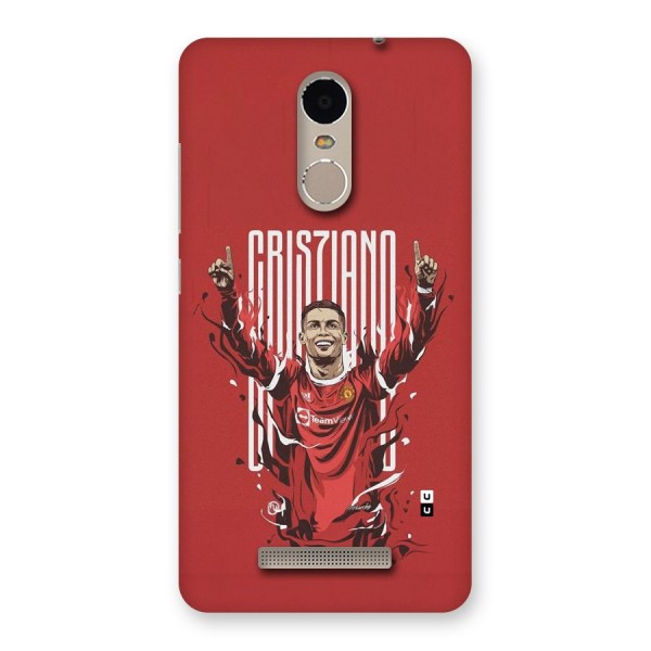 Soccer Star Victory Back Case for Redmi Note 3