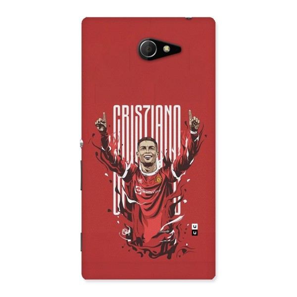 Soccer Star Victory Back Case for Xperia M2