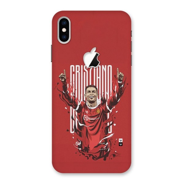 Soccer Star Victory Back Case for iPhone XS Max Apple Cut