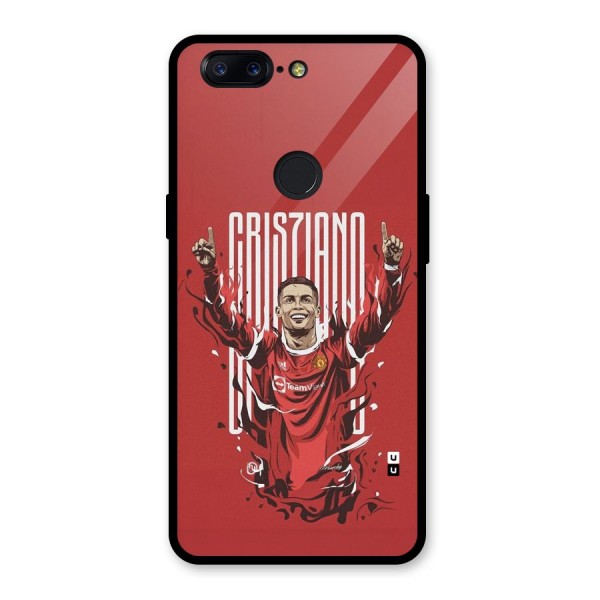 Soccer Star Victory Glass Back Case for OnePlus 5T