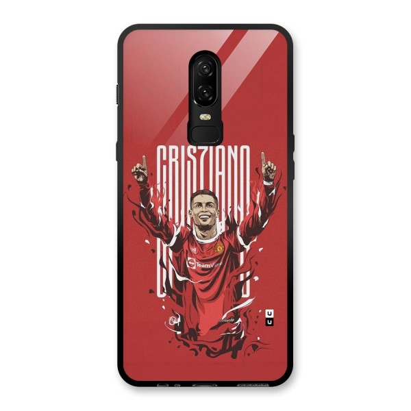 Soccer Star Victory Glass Back Case for OnePlus 6