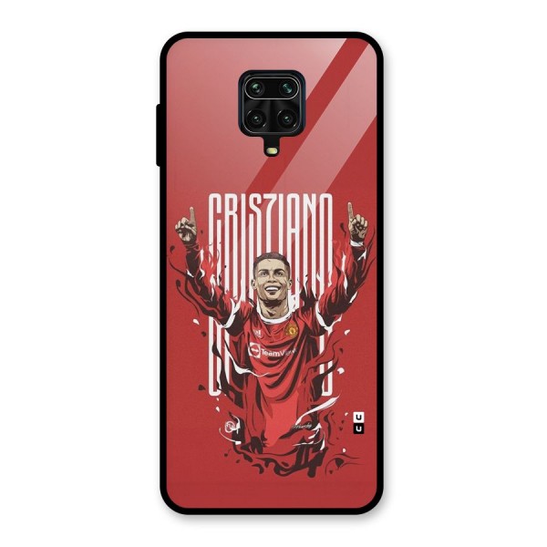 Soccer Star Victory Glass Back Case for Poco M2 Pro