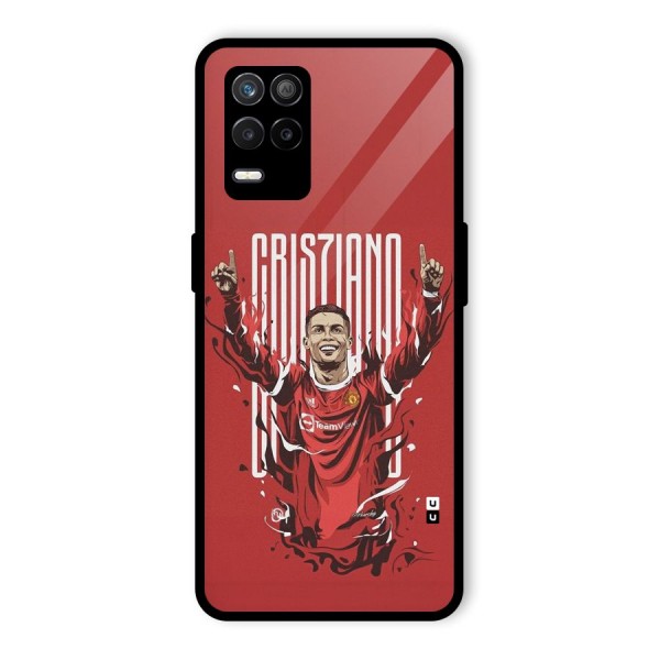 Soccer Star Victory Glass Back Case for Realme 9 5G