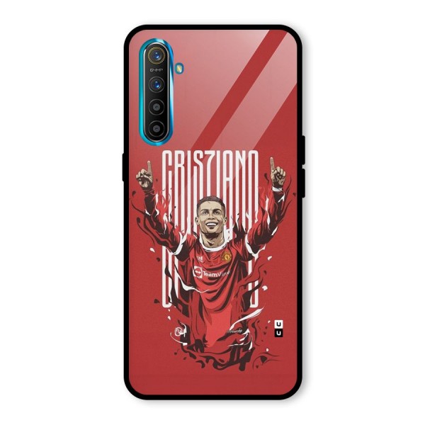 Soccer Star Victory Glass Back Case for Realme X2