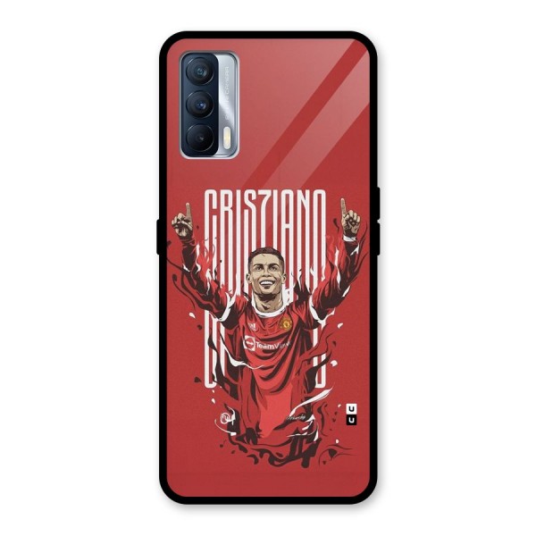 Soccer Star Victory Glass Back Case for Realme X7