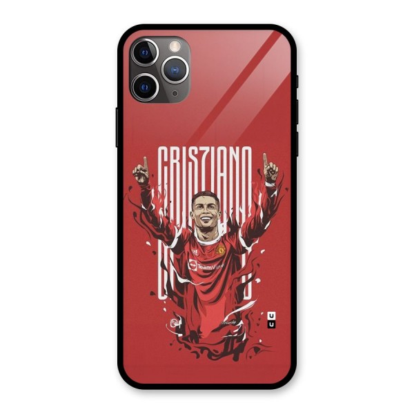 Soccer Star Victory Glass Back Case for iPhone 11 Pro Max
