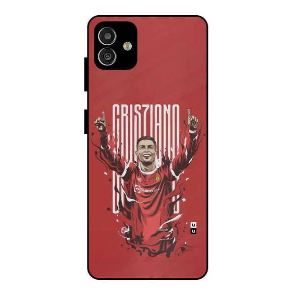 Soccer Star Victory Metal Back Case for Galaxy M13 5G
