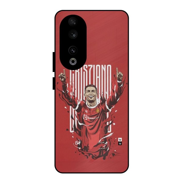 Soccer Star Victory Metal Back Case for Honor 90