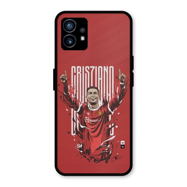 Soccer Star Victory Metal Back Case for Nothing Phone 1