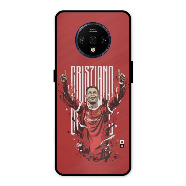 Soccer Star Victory Metal Back Case for OnePlus 7T