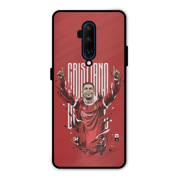 Soccer Star Victory Metal Back Case for OnePlus 7T Pro