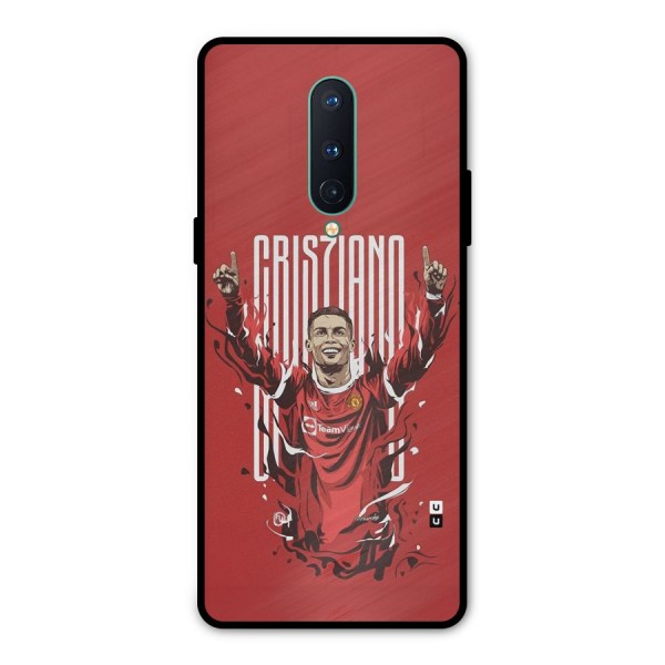 Soccer Star Victory Metal Back Case for OnePlus 8