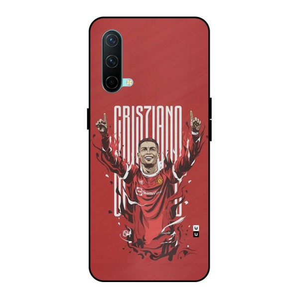 Soccer Star Victory Metal Back Case for OnePlus Nord CE 5G