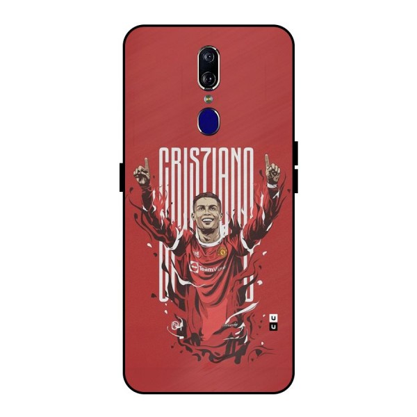 Soccer Star Victory Metal Back Case for Oppo F11