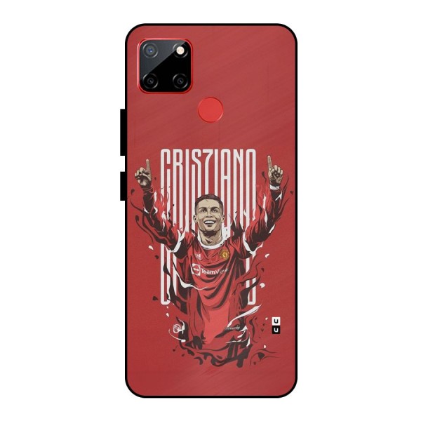 Soccer Star Victory Metal Back Case for Realme C12