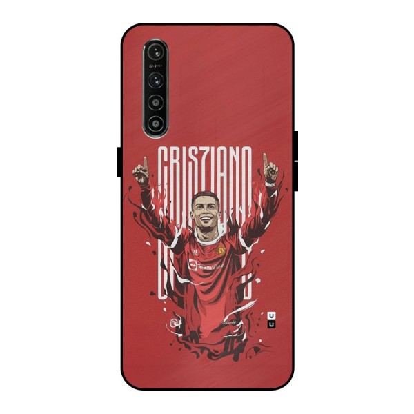 Soccer Star Victory Metal Back Case for Realme XT