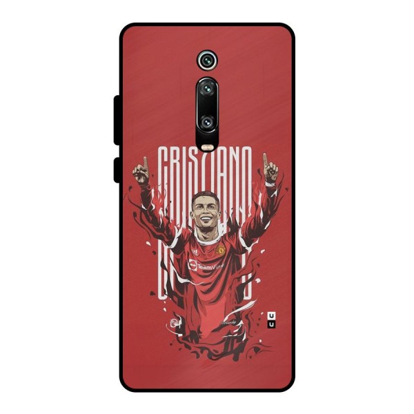 Soccer Star Victory Metal Back Case for Redmi K20 Pro