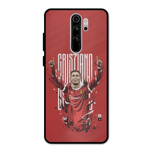 Soccer Star Victory Metal Back Case for Redmi Note 8 Pro