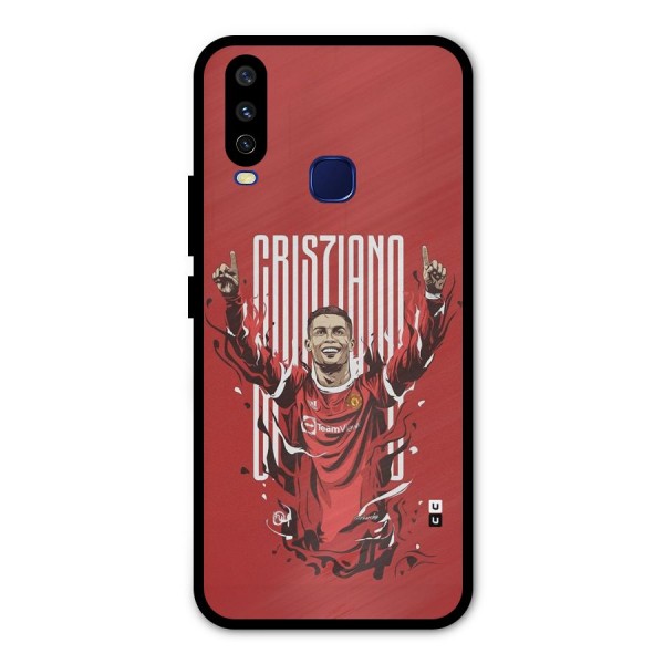 Soccer Star Victory Metal Back Case for Vivo V17