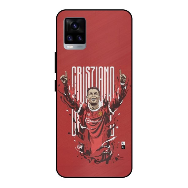 Soccer Star Victory Metal Back Case for Vivo V20